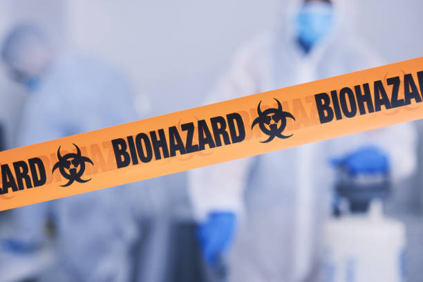 Professional Biohazard technician working in Brookeville, MD